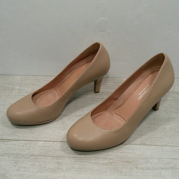 Naturalizer Michelle Light Taupe Nude Sexy Platform Pump Size 8 M - Picture 8 of 10